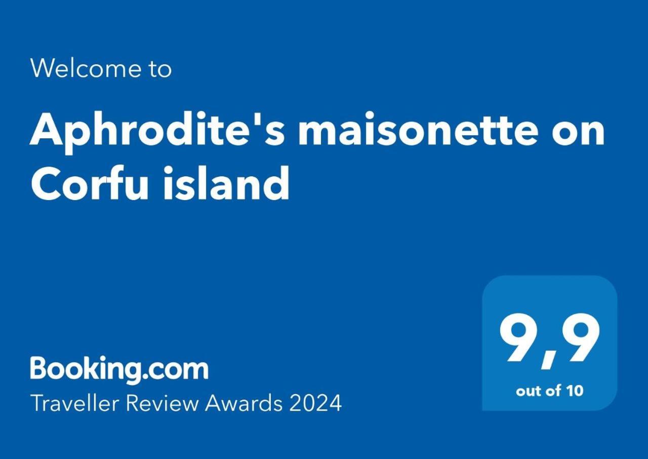 Aphrodite'S Maisonette On Corfu Island Barbati Ngoại thất bức ảnh
